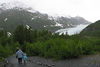 BillCath > It is about an easy 1/2 mile walk to the base of the glacier.
