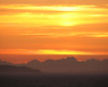 A delightful sailing night, with a Red Sky, south of Glacier Bay NP, about 10 pm.